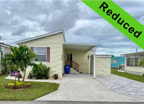 Venice, FL Mobile Home for Sale located at 978 Ybor Bay Indies